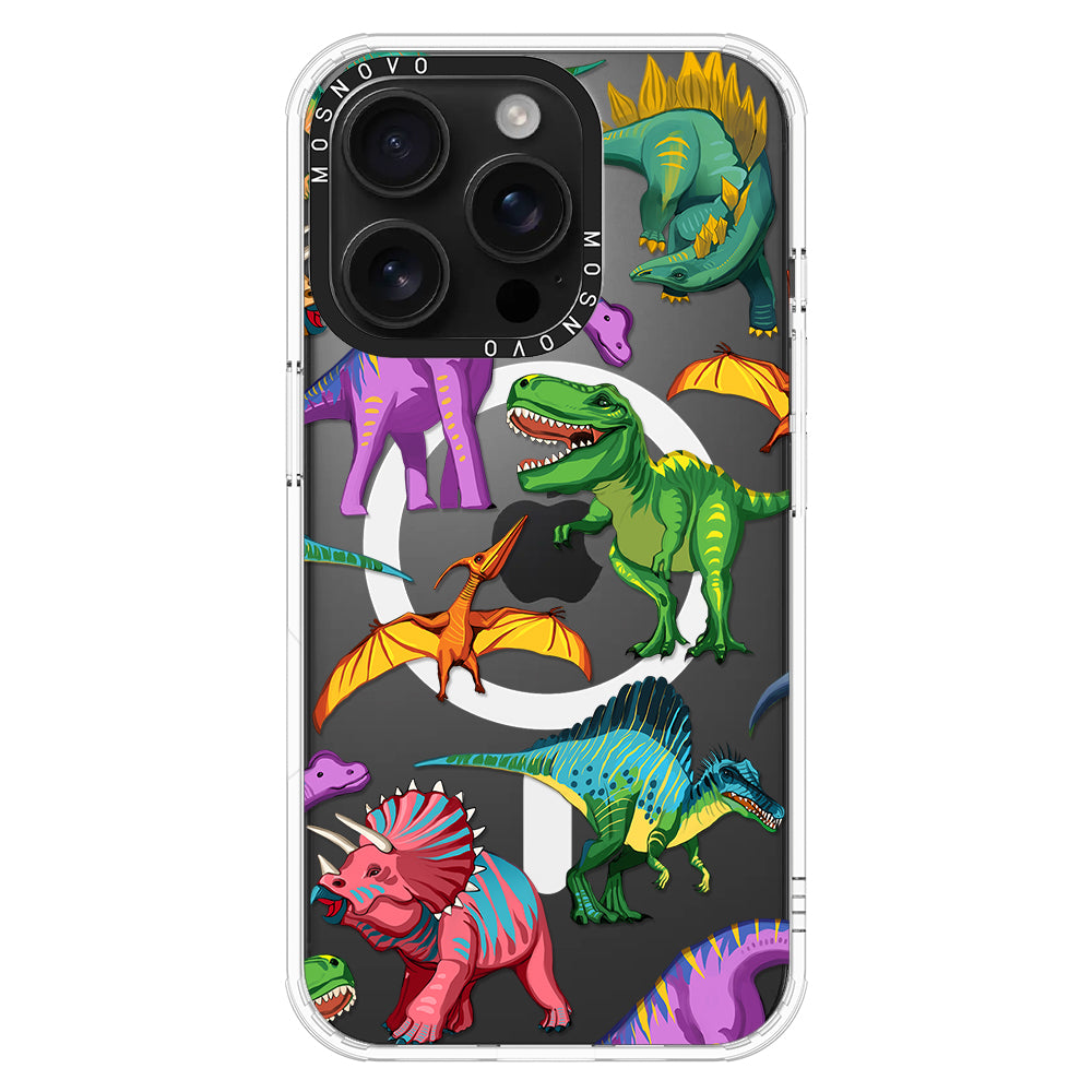 Dinosaur World Phone Case - iPhone 16 Pro Case - MOSNOVO