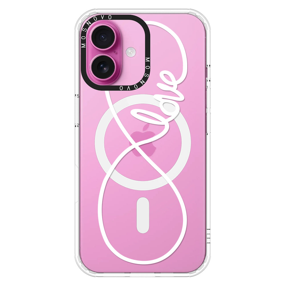 Infinity Love Phone Case - iPhone 16 Plus Case - MOSNOVO