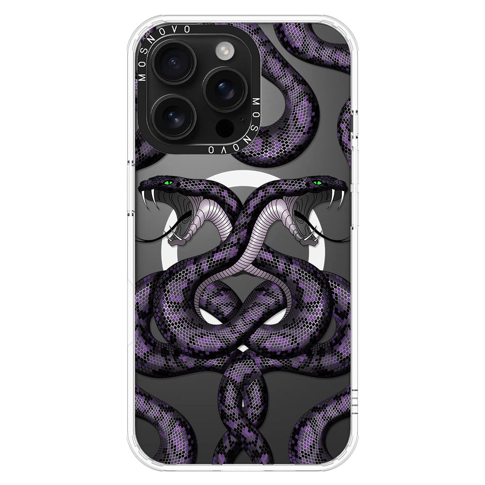 Mystery Snake Phone Case - iPhone 16 Pro Max Case - MOSNOVO