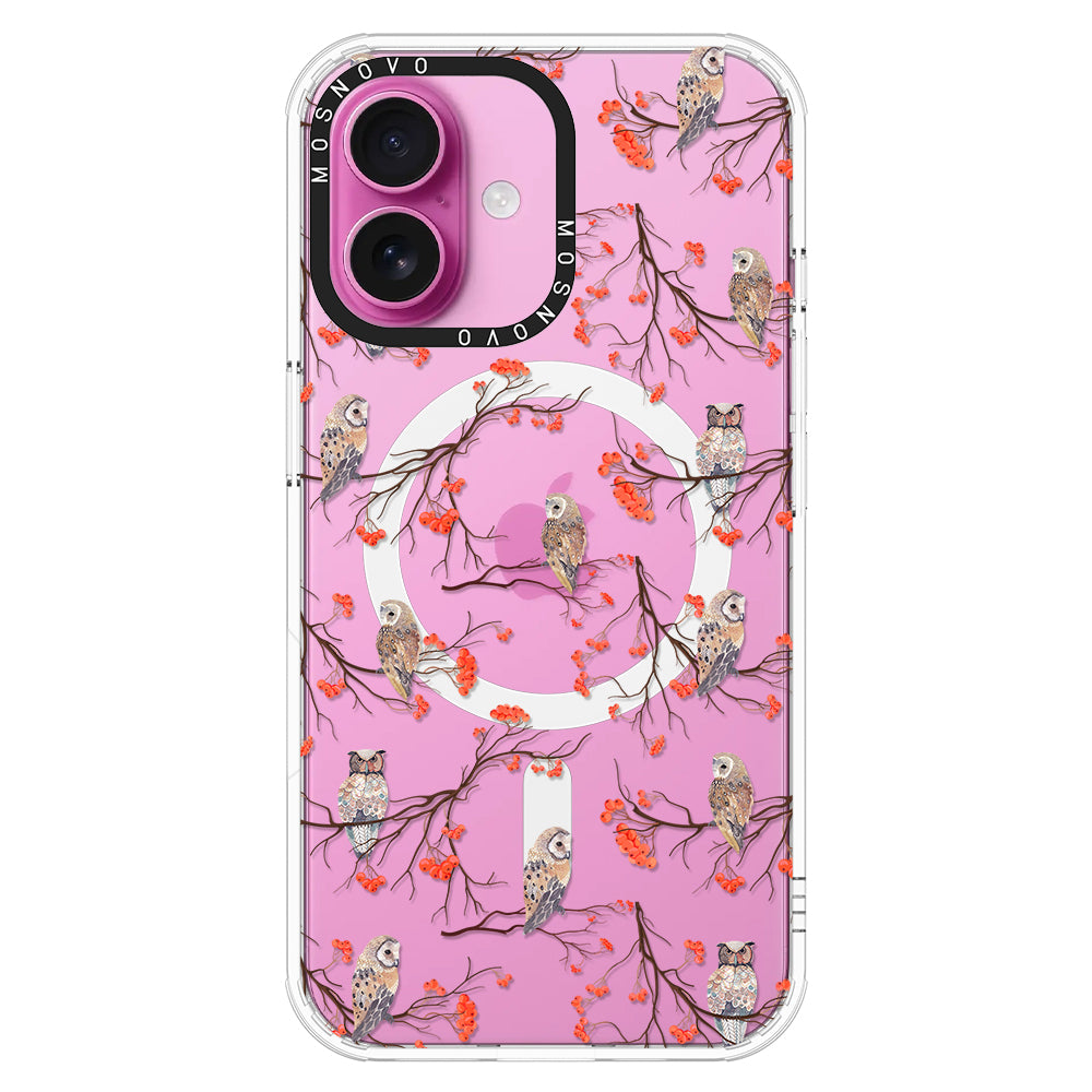 Owl Phone Case - iPhone 16 Case - MOSNOVO