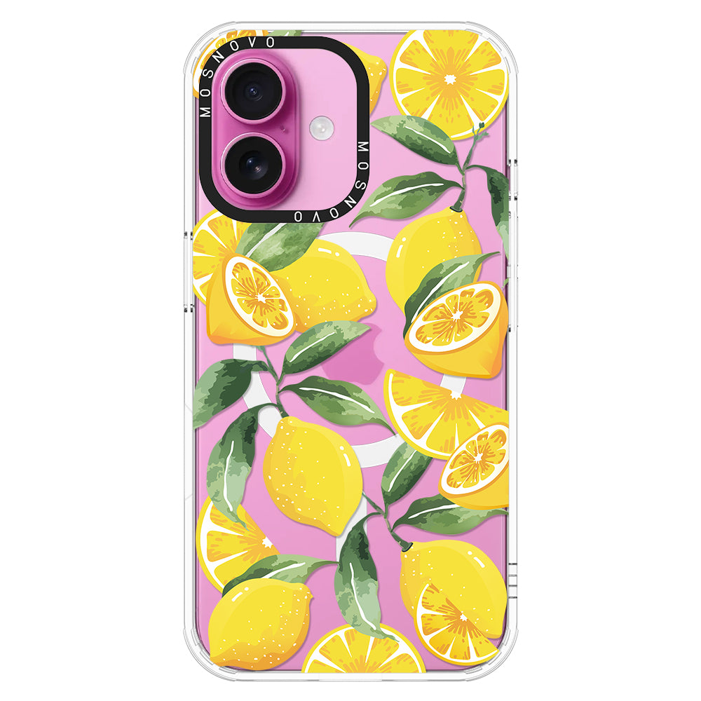 Lemon Phone Case - iPhone 16 Plus Case - MOSNOVO