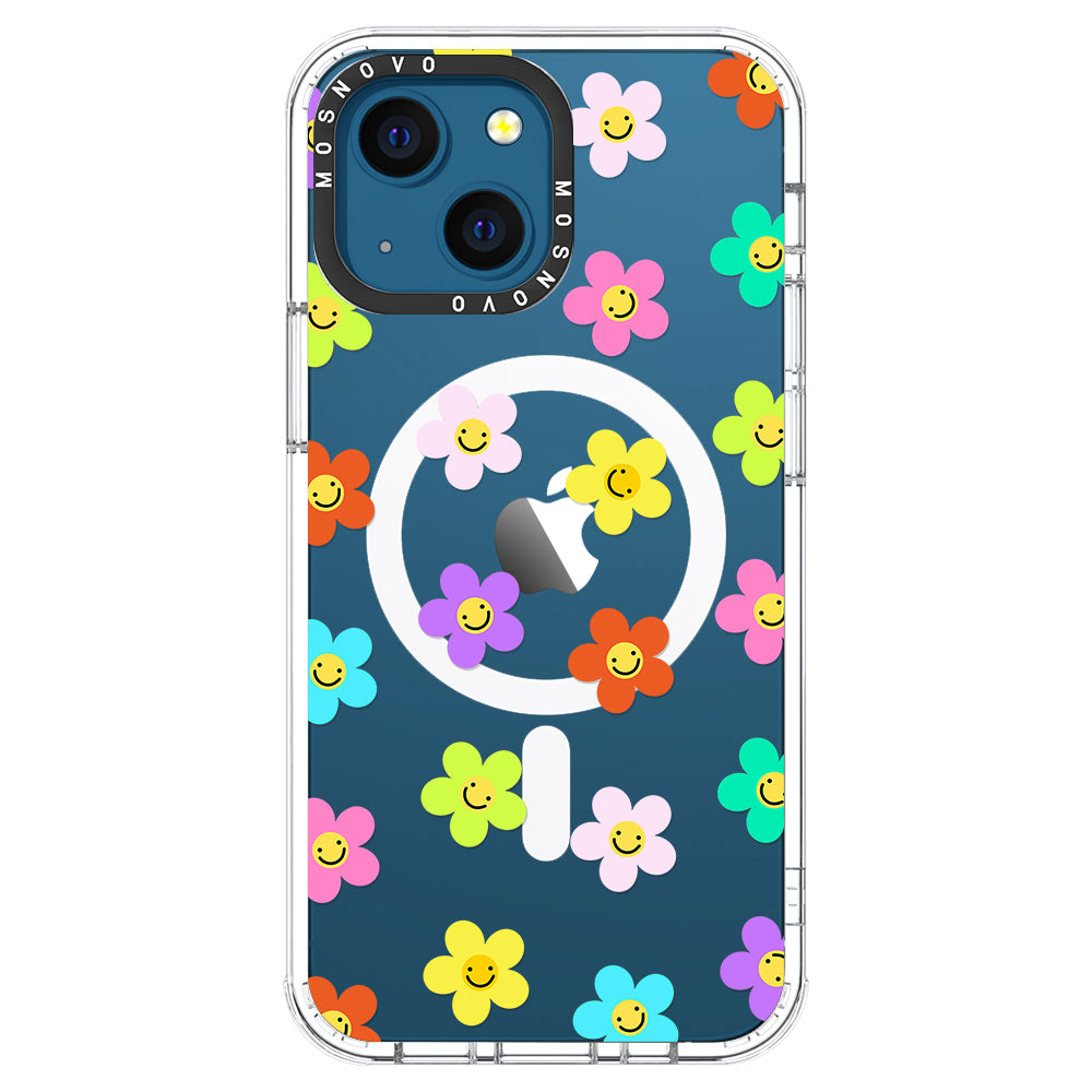 Smile Floral Phone Case - iPhone 13 Case