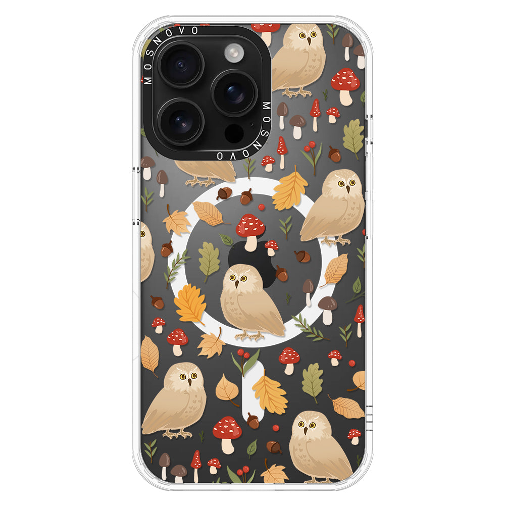 Autumn Owl Phone Case - iPhone 16 Pro Max Case - MOSNOVO