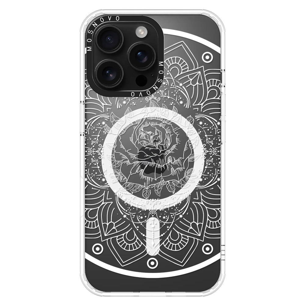 Rose Art Phone Case - iPhone 16 Pro Max Case - MOSNOVO