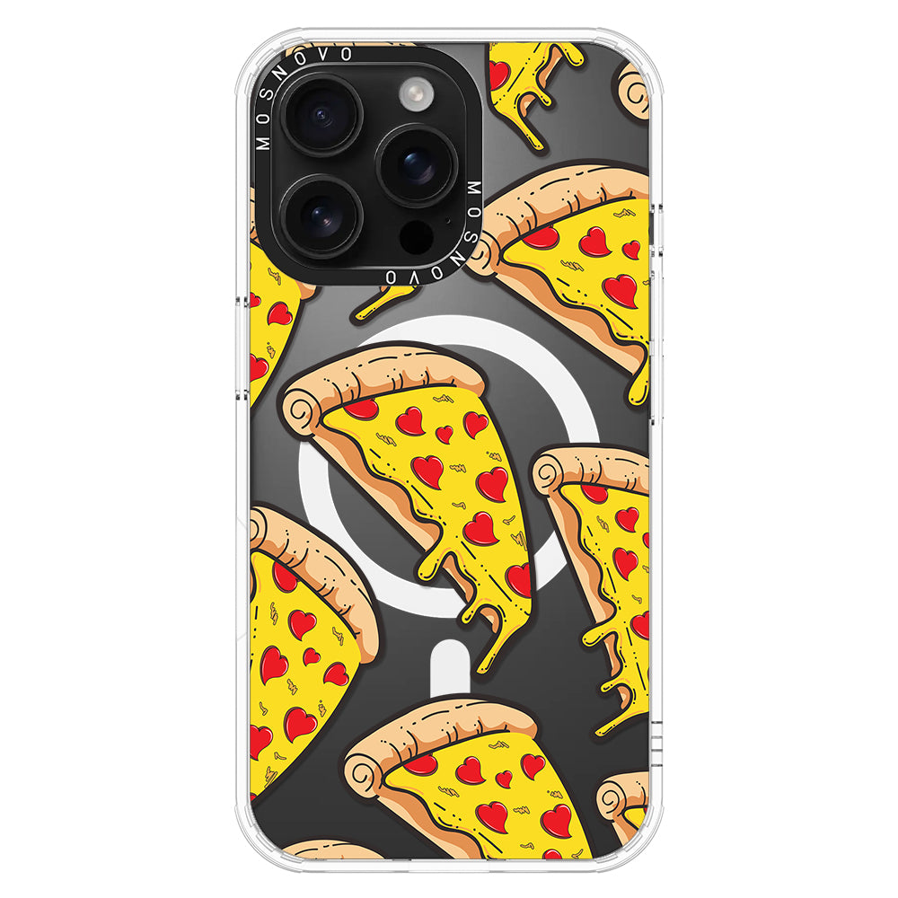 Pizza Phone Case - iPhone 16 Pro Max Case - MOSNOVO