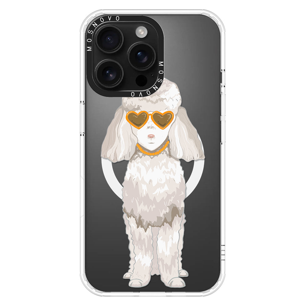 Poodle Phone Case - iPhone 16 Pro Max Case - MOSNOVO