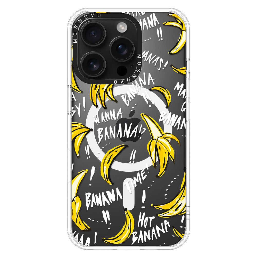 Banana Banana Phone Case - iPhone 16 Pro Case - MOSNOVO