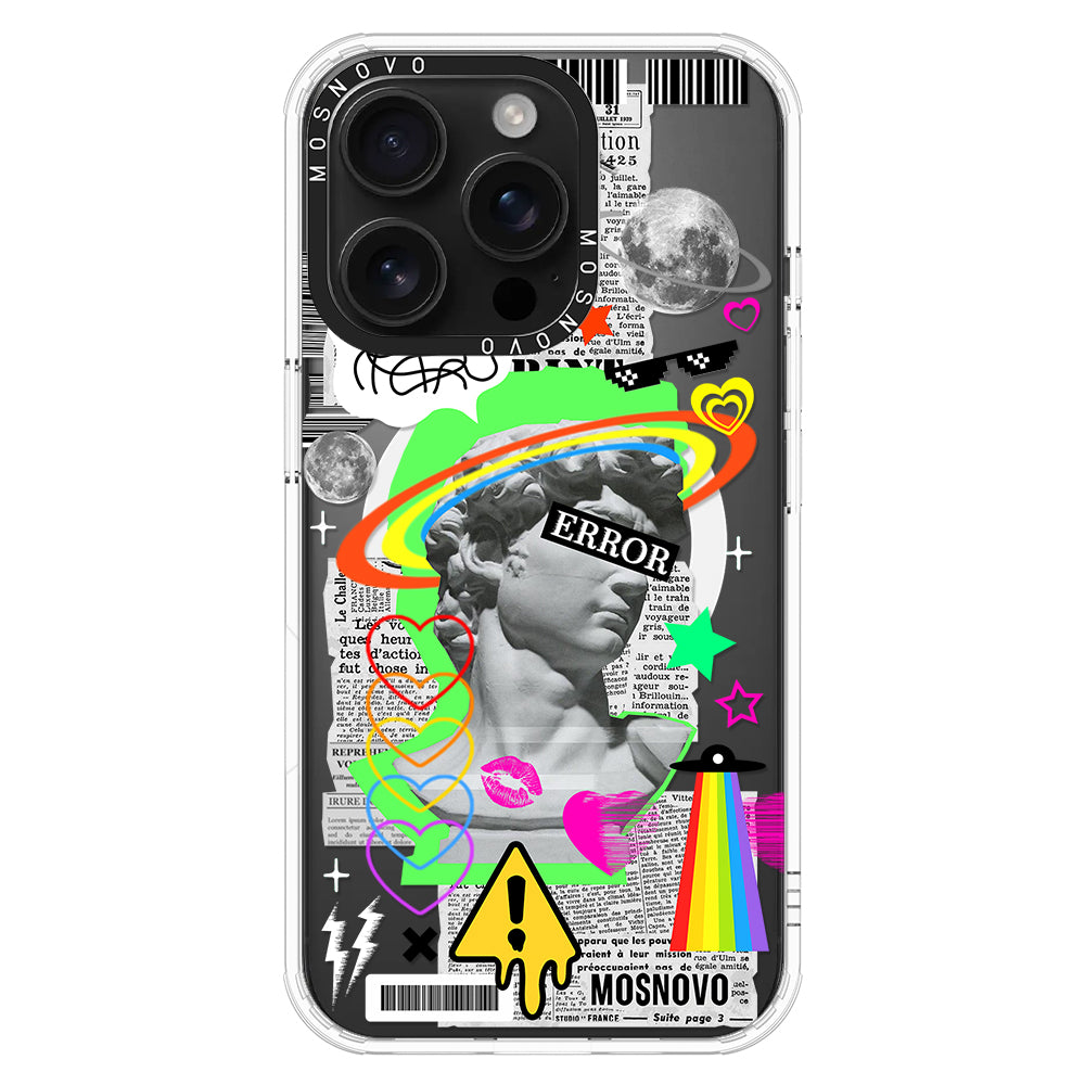 Error Statue Art Phone Case - iPhone 16 Pro Case - MOSNOVO