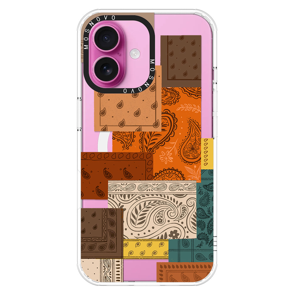 Vintage Paisley Phone Case - iPhone 16 Case - MOSNOVO