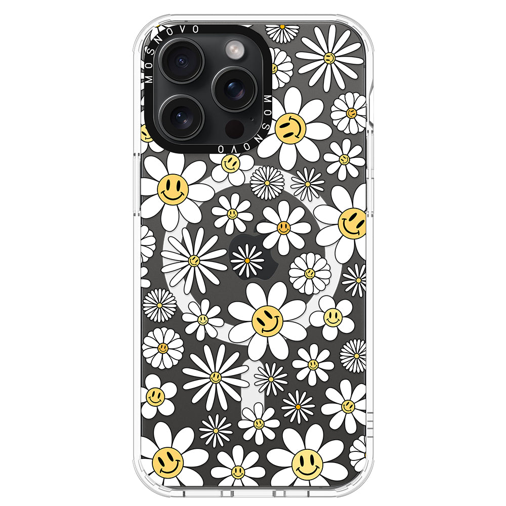 Happy Daisy Blooms Phone Case - iPhone 15 Pro Max Case