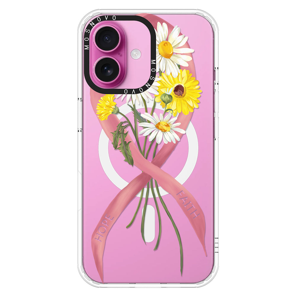 Breast Awareness Phone Case - iPhone 16 Case - MOSNOVO