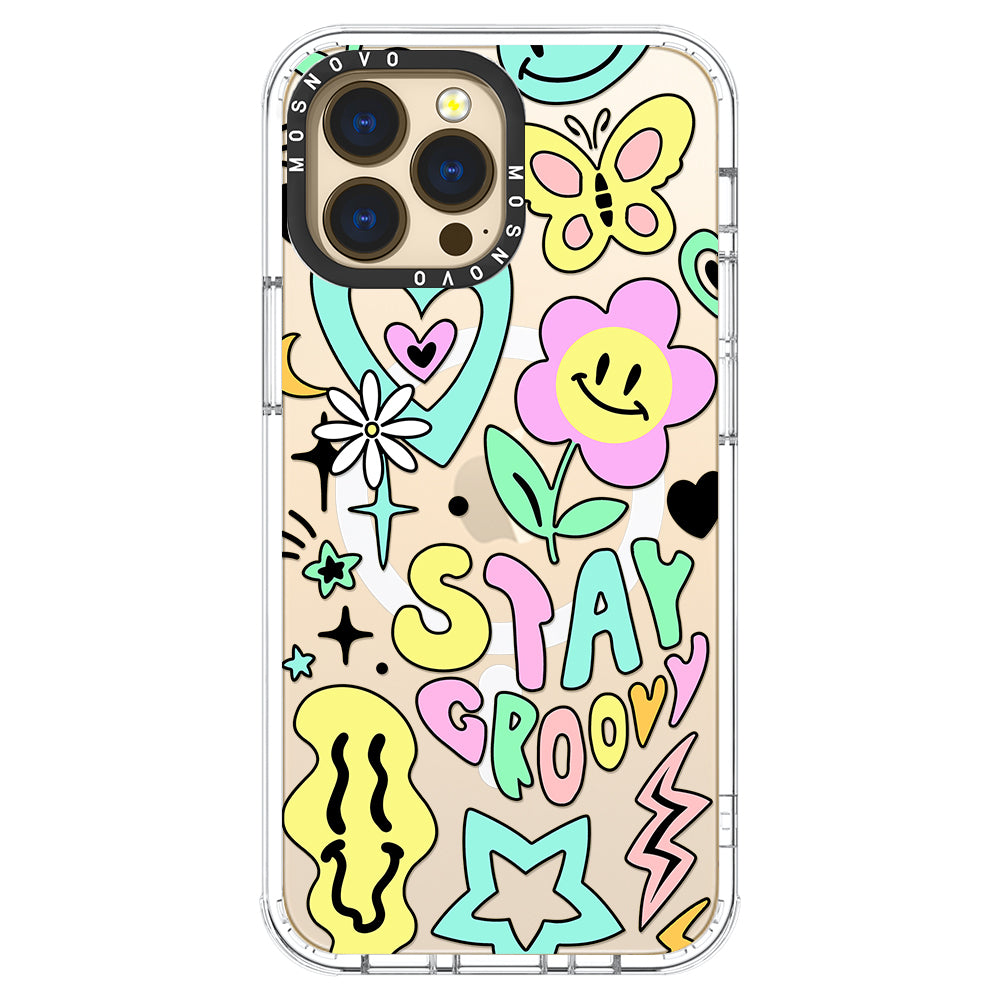 Stay Groovy Phone Case - iPhone 13 Pro Max Case