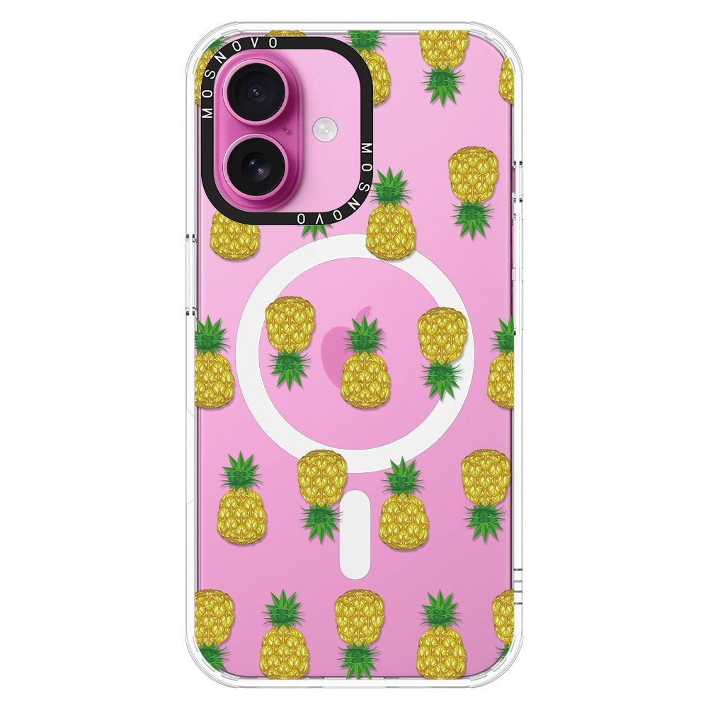 Cute Pineapples Phone Case - iPhone 16 Case - MOSNOVO