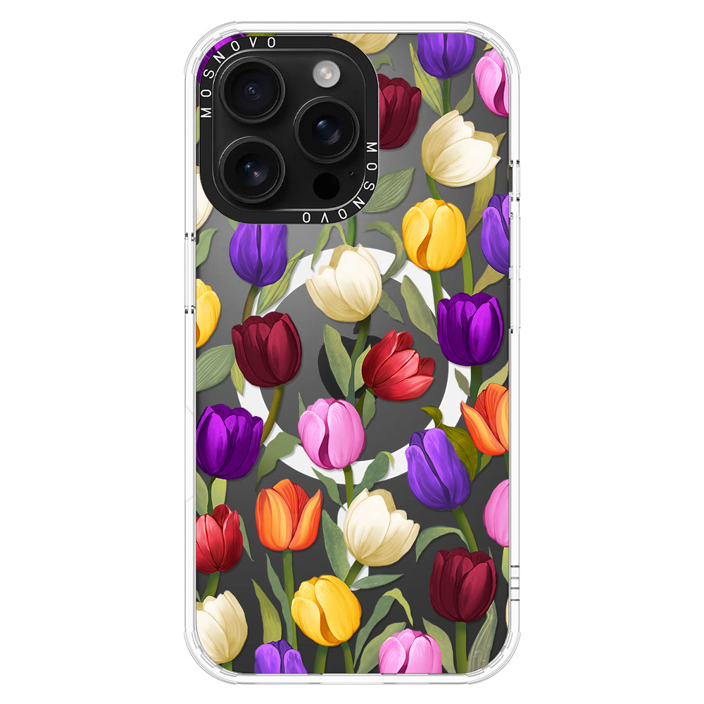 Tulip Phone Case - iPhone 16 Pro Max Case - MOSNOVO