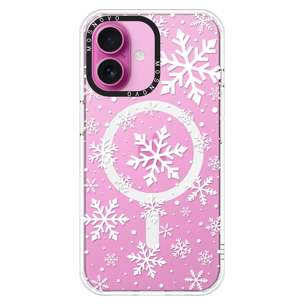 Snowflake Phone Case - iPhone 16 Case - MOSNOVO