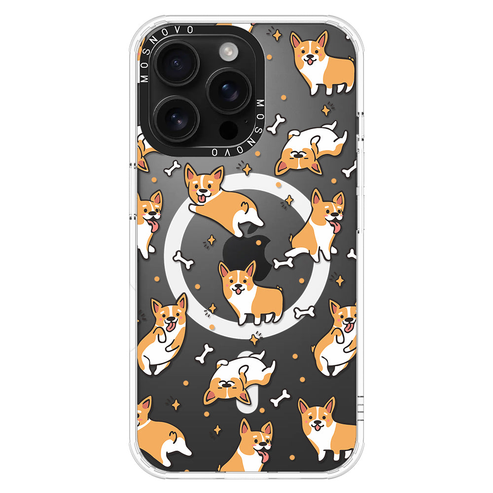 Corgi Phone Case - iPhone 16 Pro Max Case - MOSNOVO