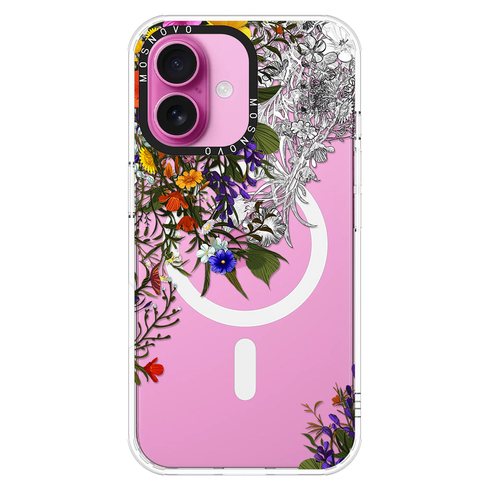 Beautiful Bloom Phone Case - iPhone 16 Plus Case - MOSNOVO