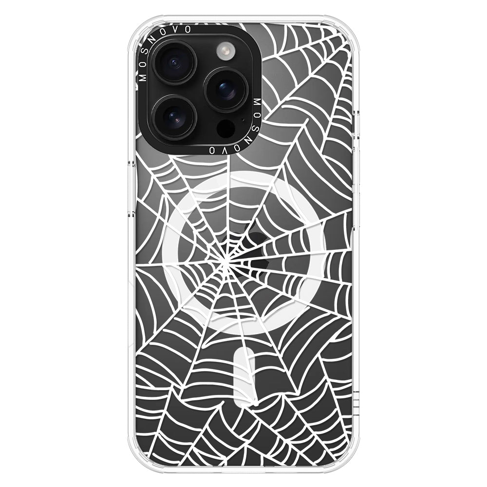 Spider Web Phone Case - iPhone 16 Pro Max Case - MOSNOVO