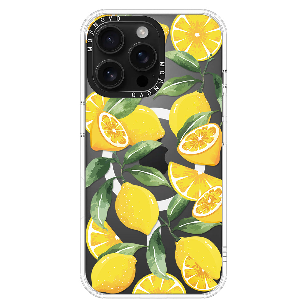 Lemon Phone Case - iPhone 16 Pro Max Case - MOSNOVO