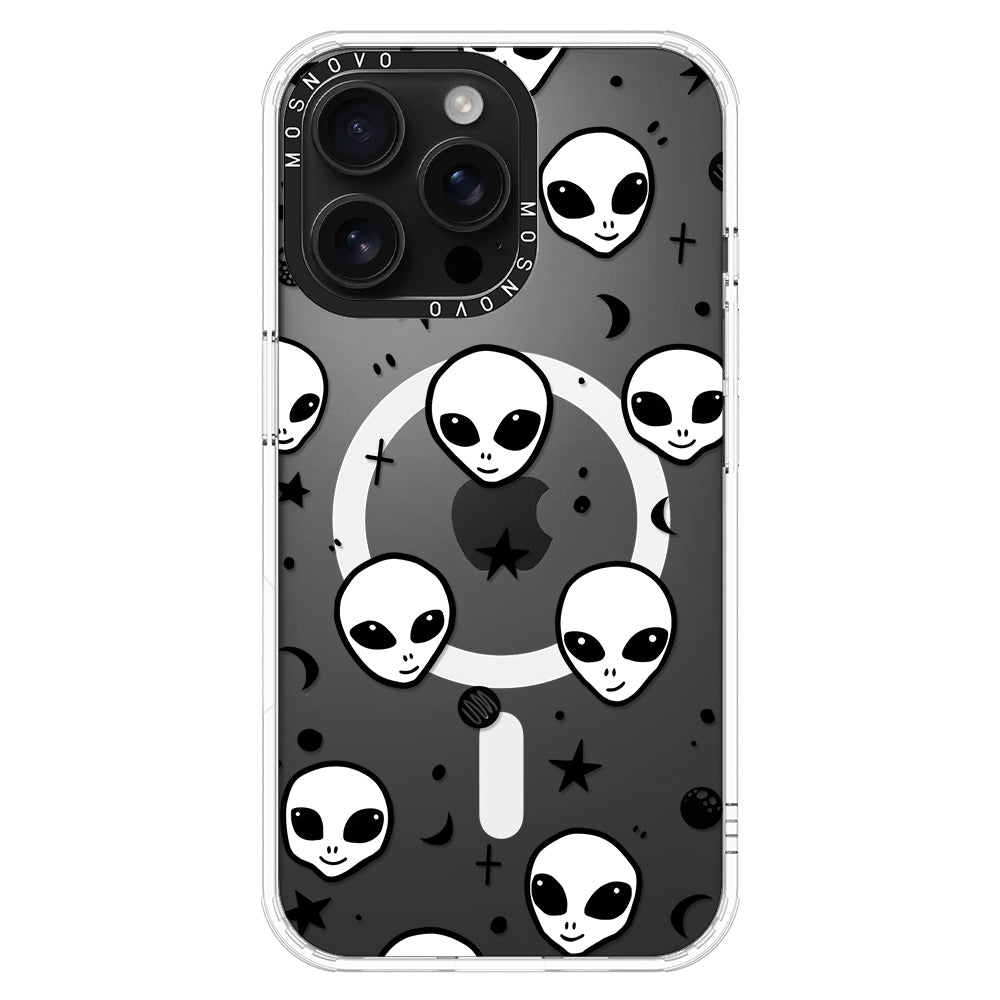 Cute Alien Phone Case - iPhone 16 Pro Max Case - MOSNOVO