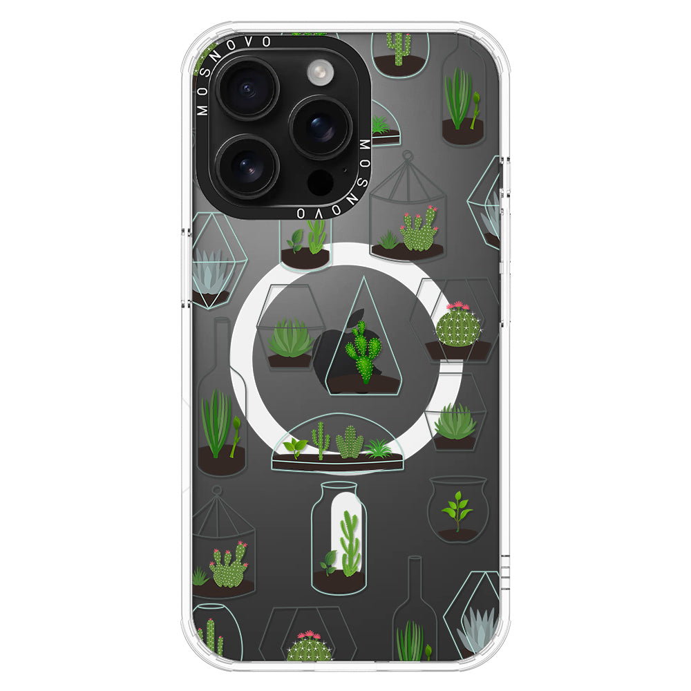 Cactus Plant Phone Case - iPhone 16 Pro Max Case - MOSNOVO