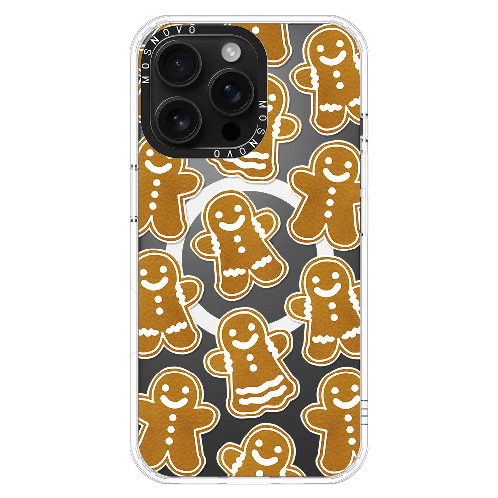 Ginger Breadman Phone Case - iPhone 16 Pro Max Case - MOSNOVO