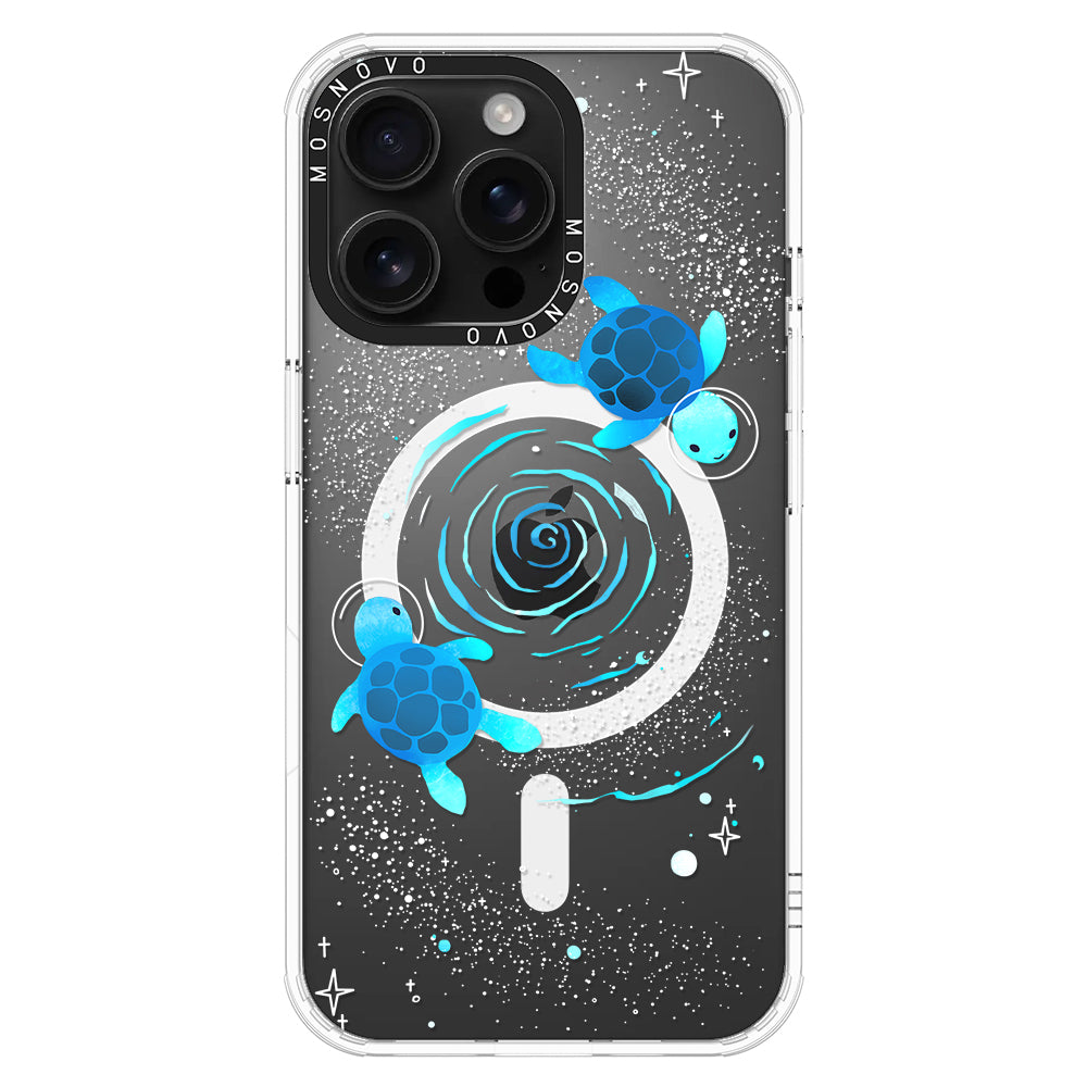 Space Turtle Phone Case - iPhone 16 Pro Max Case - MOSNOVO