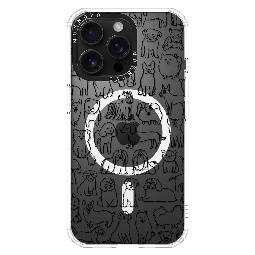 Dogs Phone Case - iPhone 16 Pro Max Case - MOSNOVO