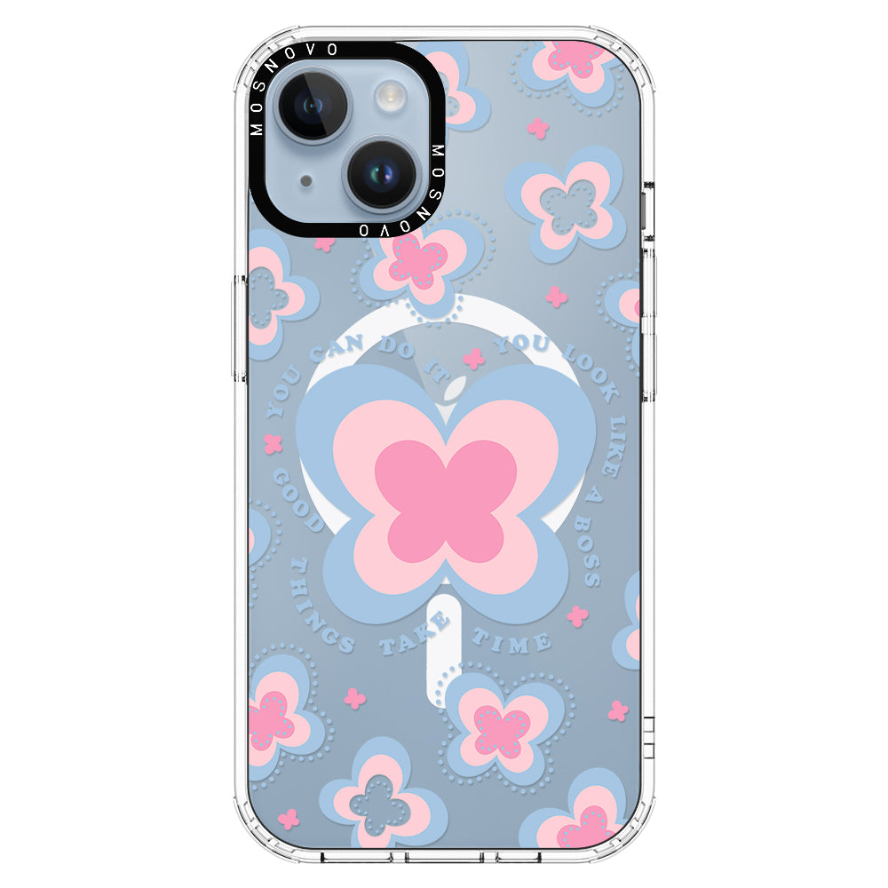 Blooming Butterflies Phone Case - iPhone 14 Plus Case