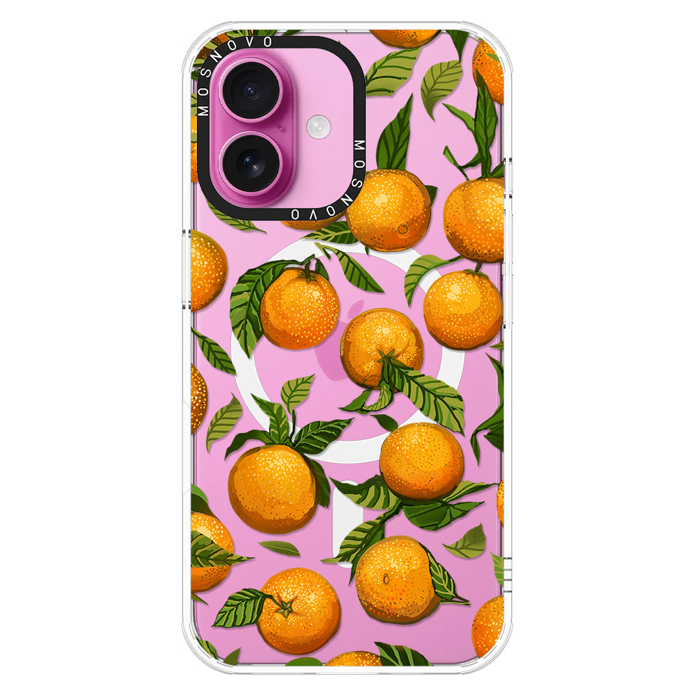 Tangerine Phone Case - iPhone 16 Plus Case - MOSNOVO