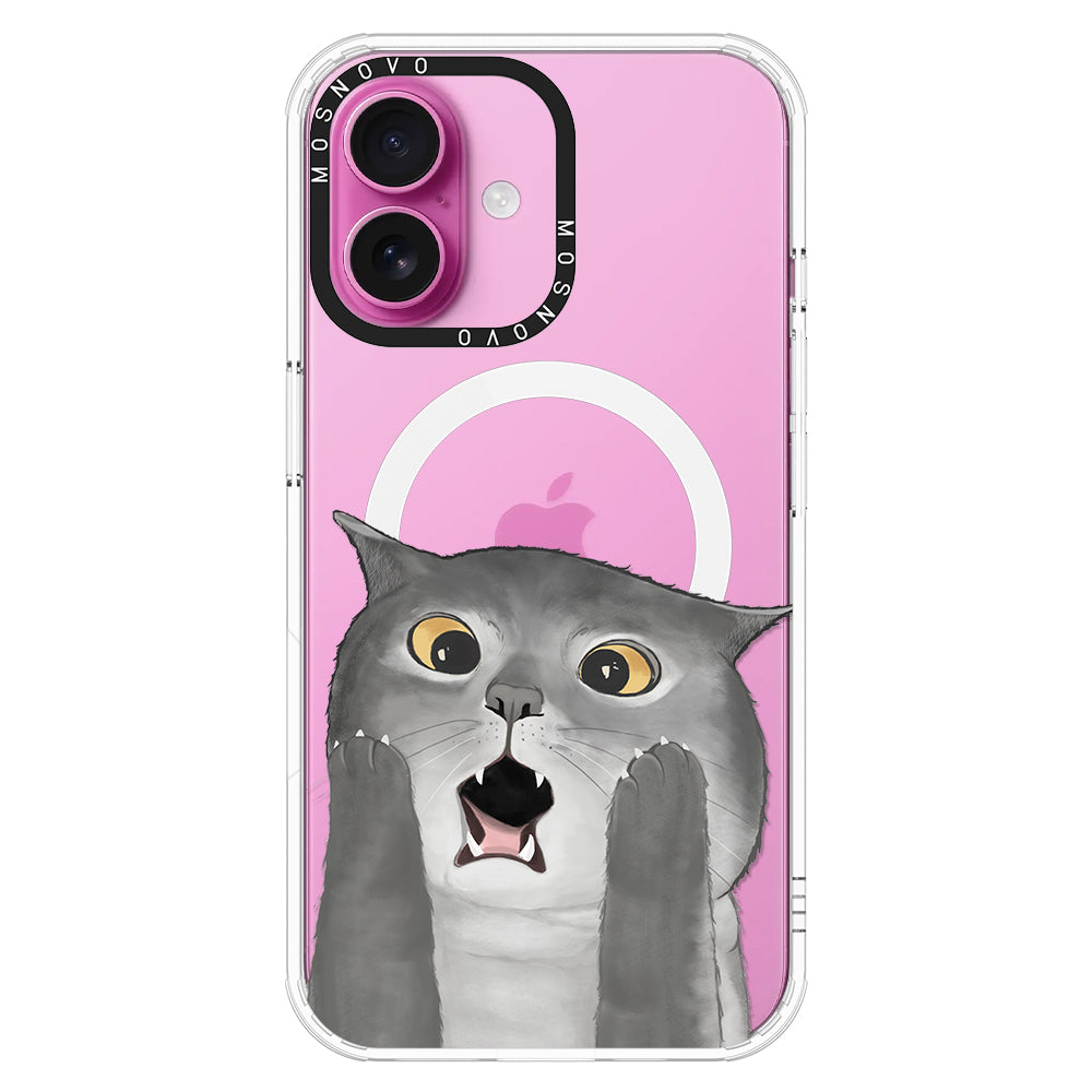 OMG Cat Phone Case - iPhone 16 Case - MOSNOVO