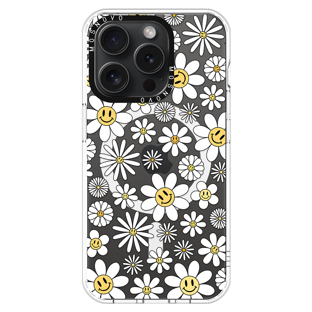 Happy Daisy Blooms Phone Case - iPhone 15 Pro Case