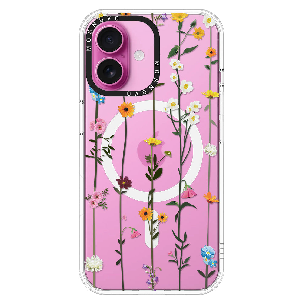 Wildflowers Phone Case - iPhone 16 Plus Case - MOSNOVO