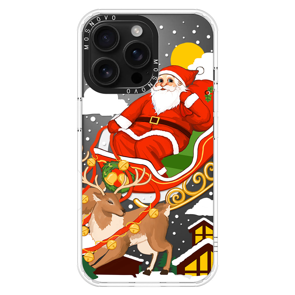 Santa Claus Phone Case - iPhone 16 Pro Max Case - MOSNOVO