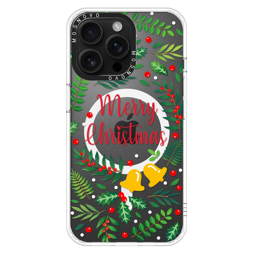 Merry Christmas Phone Case - iPhone 16 Pro Max Case - MOSNOVO