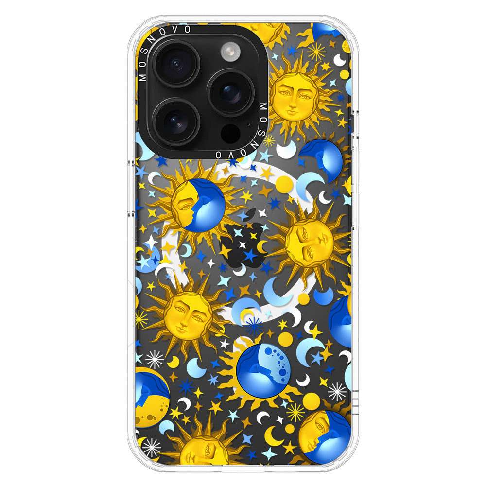 Sun and Moon Phone Case - iPhone 16 Pro Case - MOSNOVO