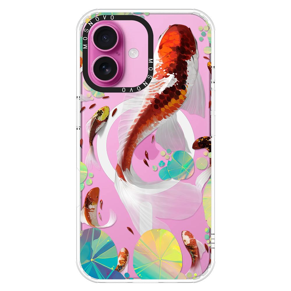 Koi Art Phone Case - iPhone 16 Case - MOSNOVO