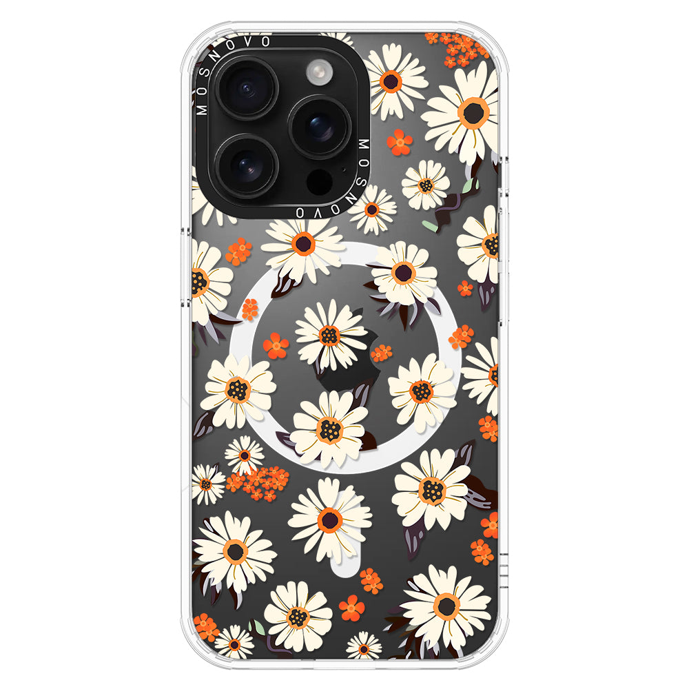 Spring Daisy Phone Case - iPhone 16 Pro Max Case - MOSNOVO