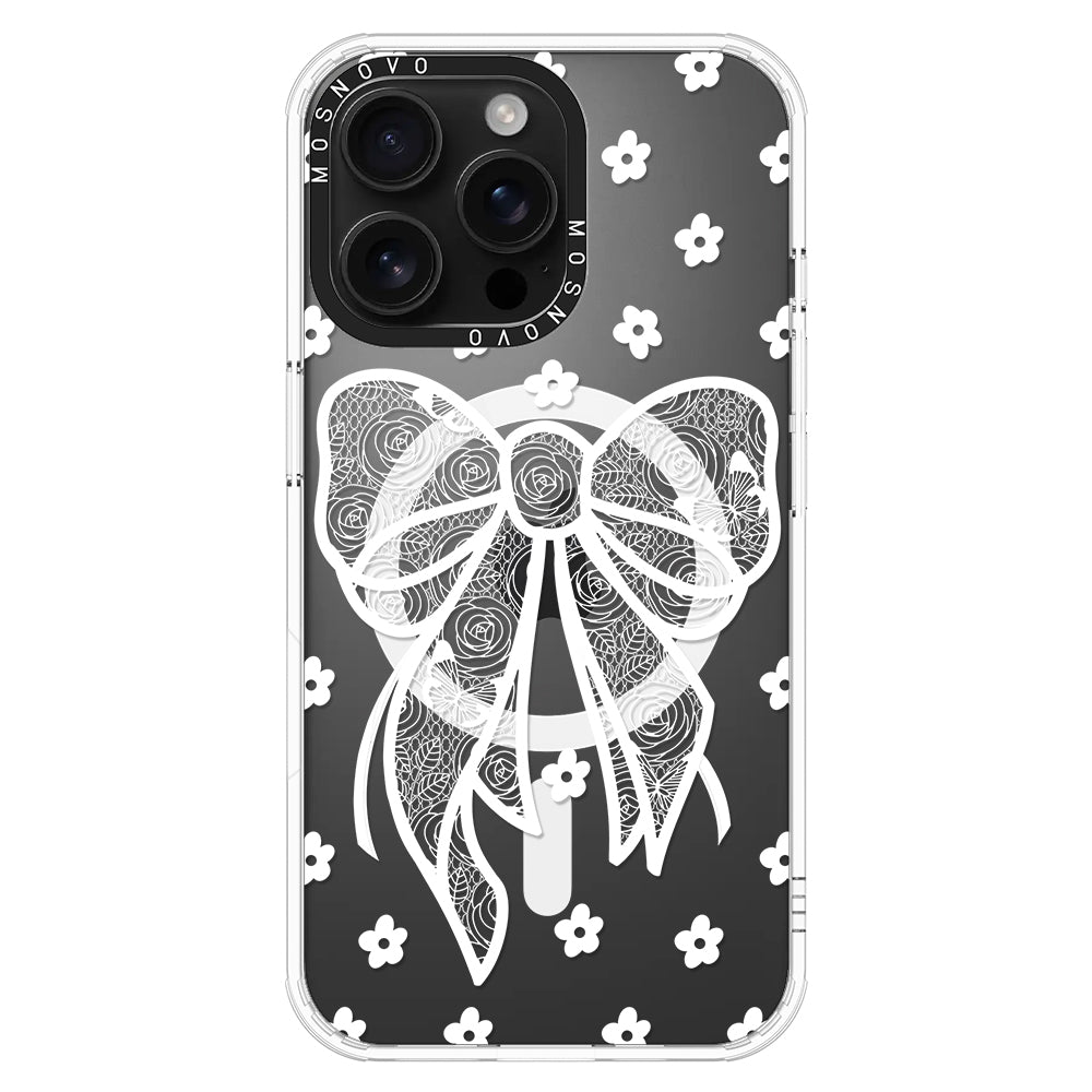 Lacey Bow Phone Case - iPhone 16 Pro Max Case