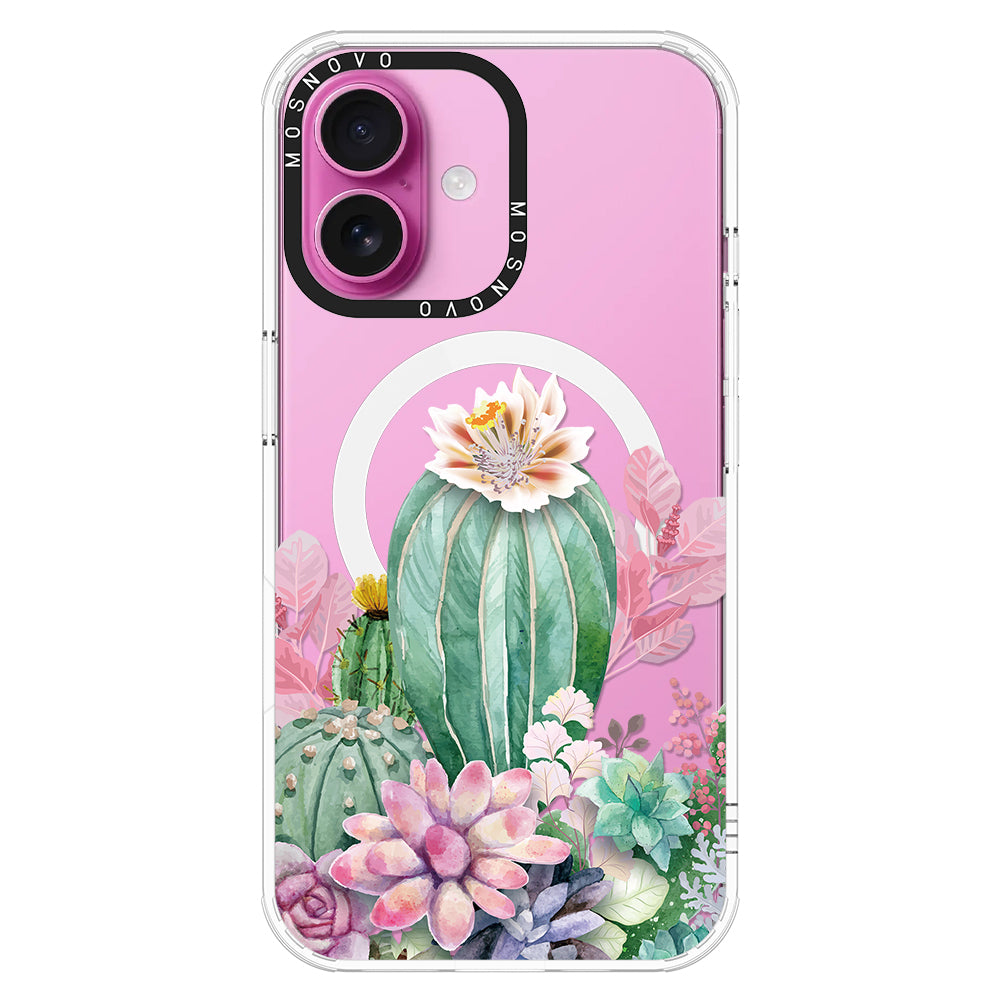 Cactaceae Phone Case - iPhone 16 Plus Case - MOSNOVO