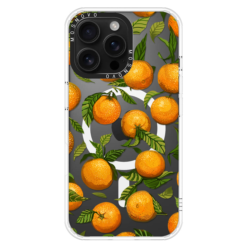 Tangerine Phone Case - iPhone 16 Pro Max Case - MOSNOVO