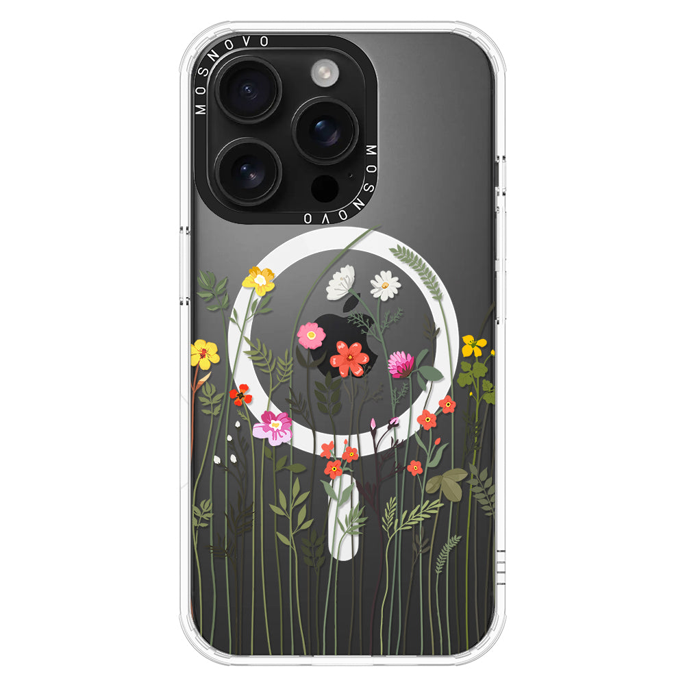 Spring Wildflower Phone Case - iPhone 16 Pro Case - MOSNOVO