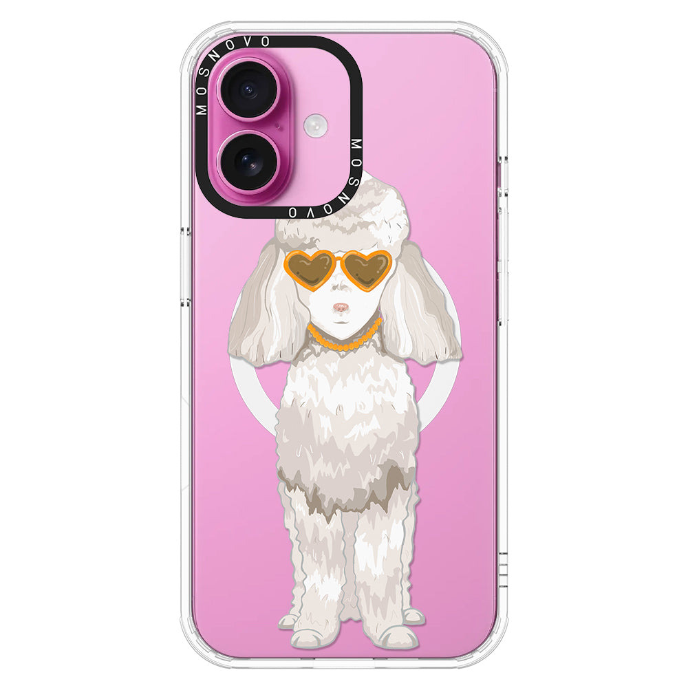 Poodle Phone Case - iPhone 16 Plus Case - MOSNOVO