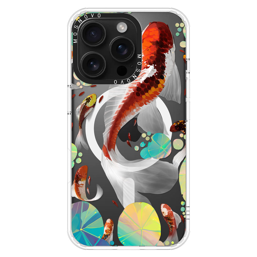 Koi Art Phone Case - iPhone 16 Pro Case - MOSNOVO