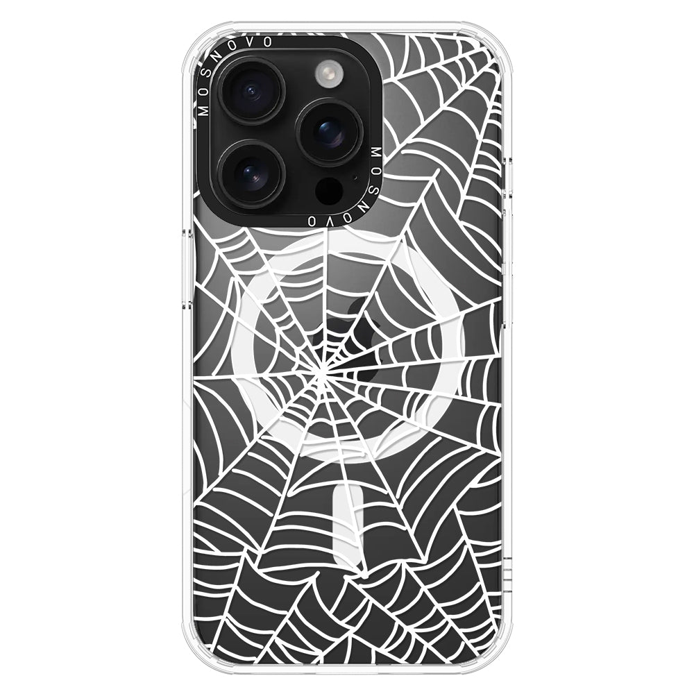 Spider Web Phone Case - iPhone 16 Pro Case - MOSNOVO