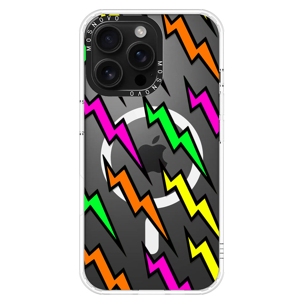 Colorful Lightning Phone Case - iPhone 16 Pro Max Case - MOSNOVO