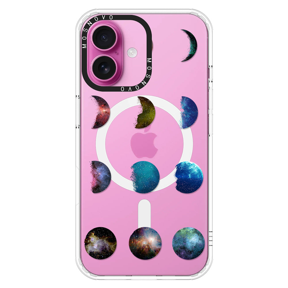 Moon Phase Phone Case - iPhone 16 Case - MOSNOVO