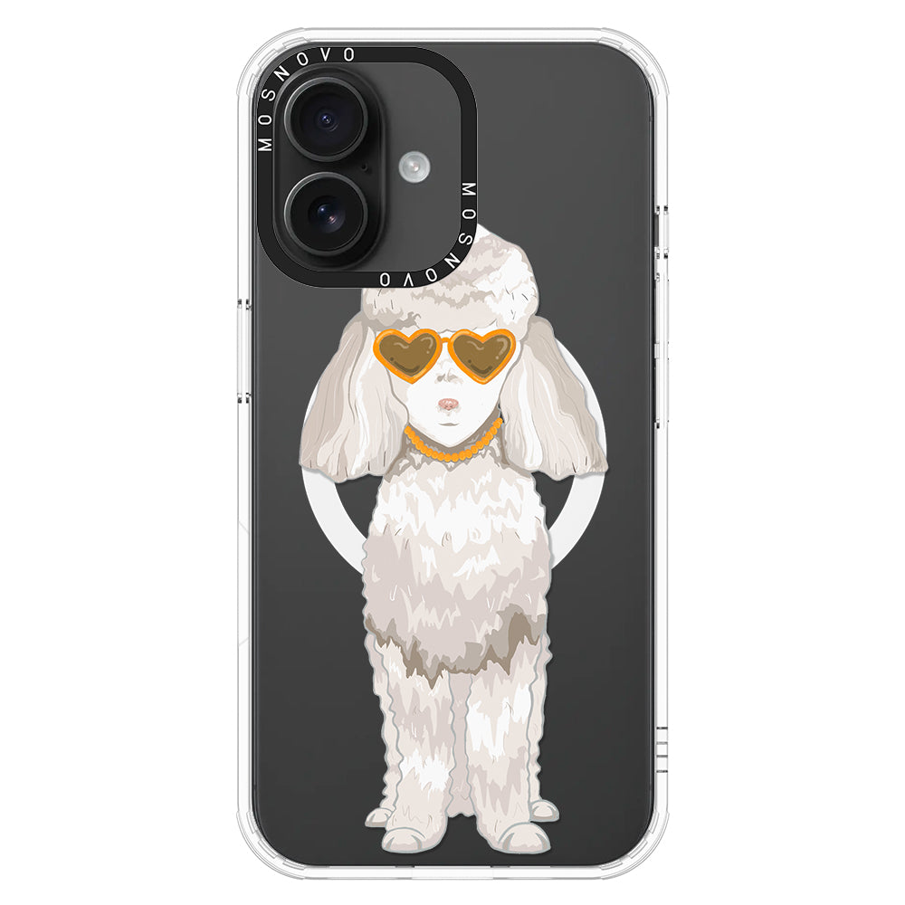 Poodle Phone Case - iPhone 16 Plus Case - MOSNOVO