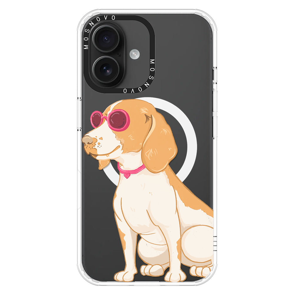 Cute Beagle Phone Case - iPhone 16 Case - MOSNOVO