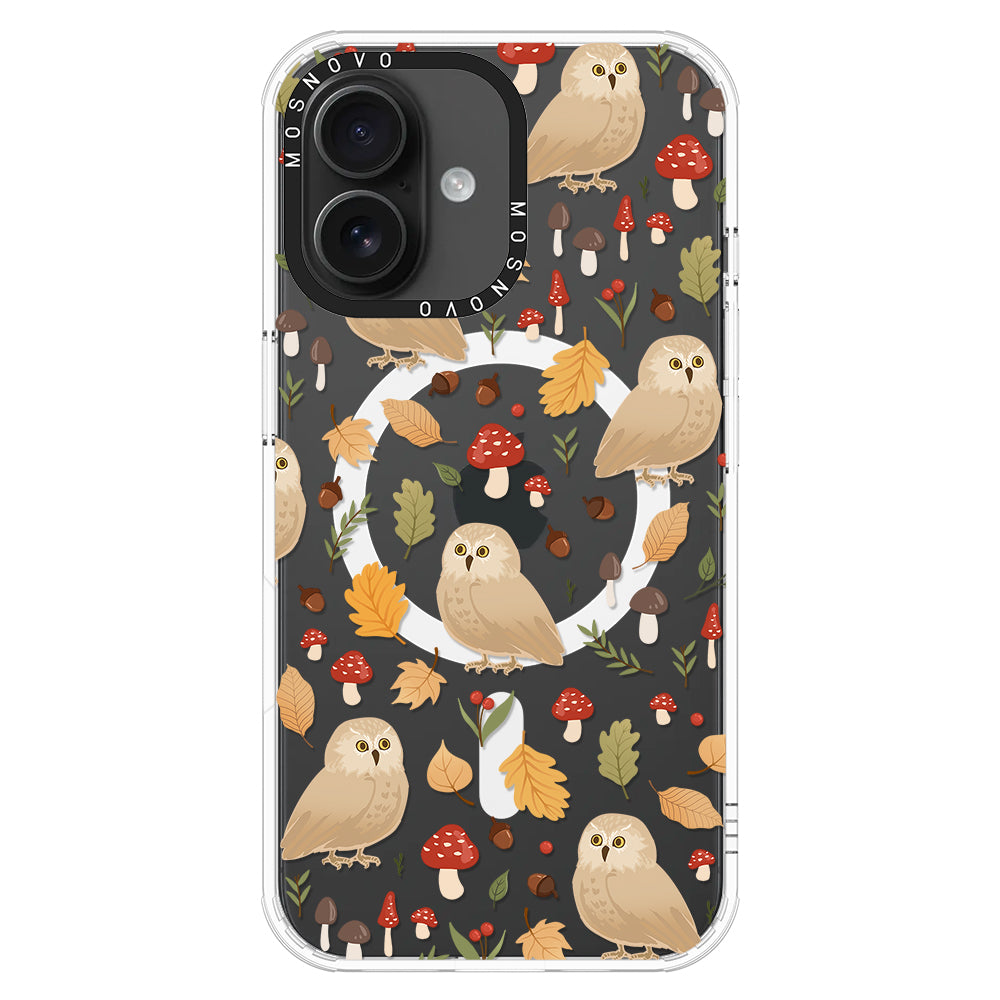 Autumn Owl Phone Case - iPhone 16 Case - MOSNOVO